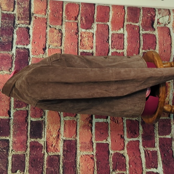 Vintage Women's size 7.5 Suede Jacket - Picture 15 of 16